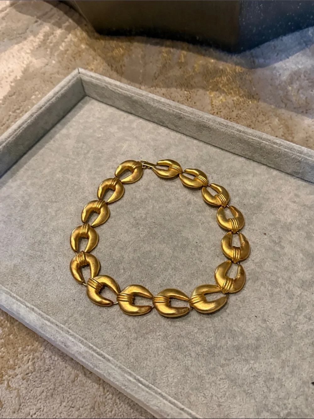 Premier designs Gold Link Statement Necklace - Women's Jewelry